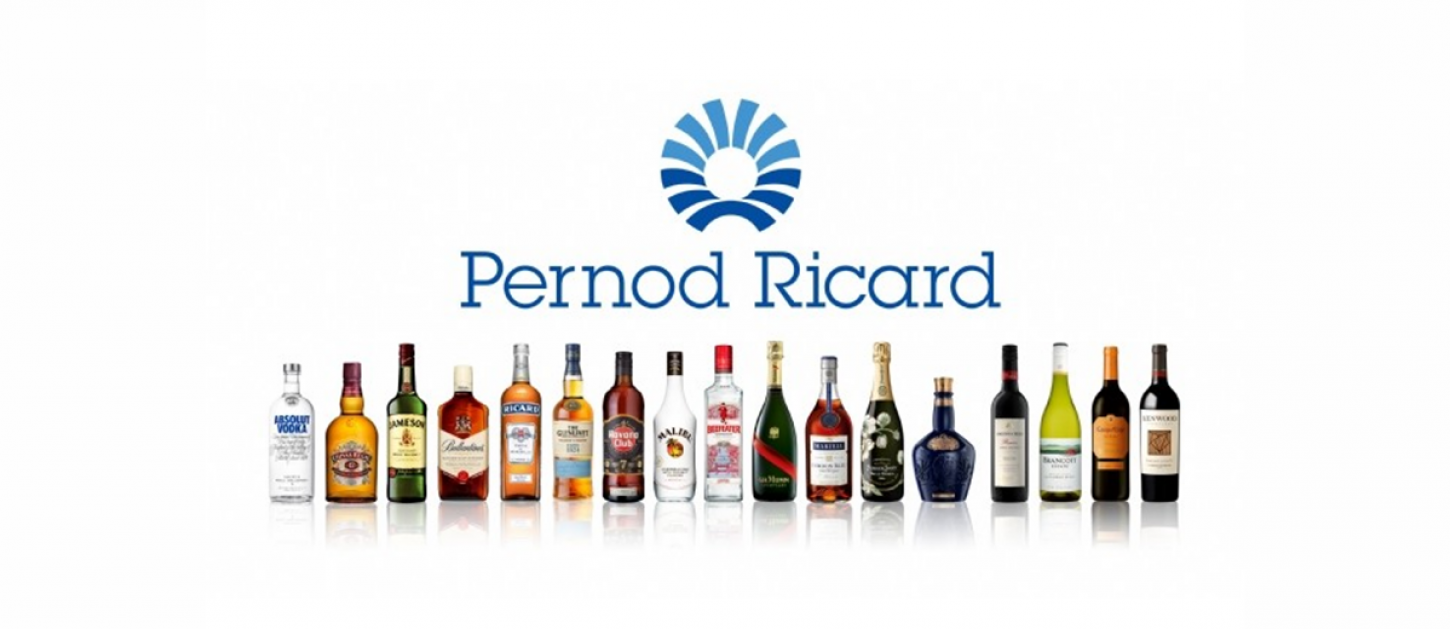 Pernod Ricard med svetovno najbolj priljubljenimi podjetji